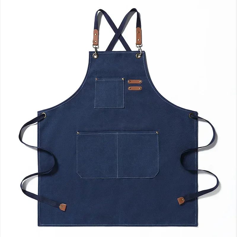 Meat Monitor Heavy Duty Oil Proof Canvas BBQ Apron